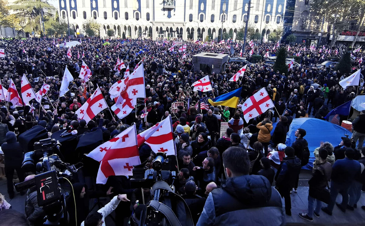 грузинские протесты