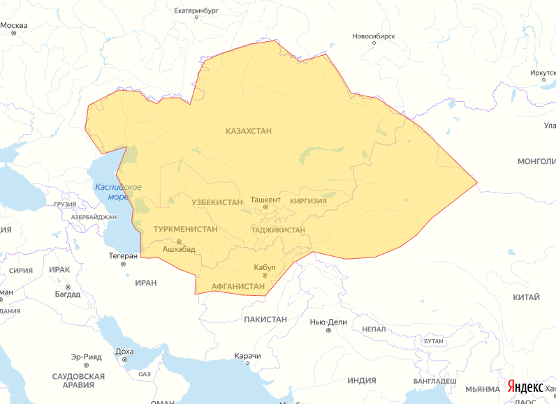 Подготовила проект карты большого туркестана - 95 фото