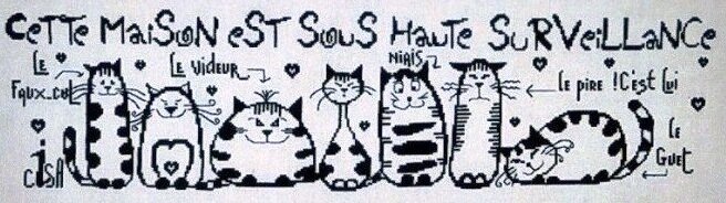 Превью схемы Изабель Вотье "Дом под пристальным наблюдением"