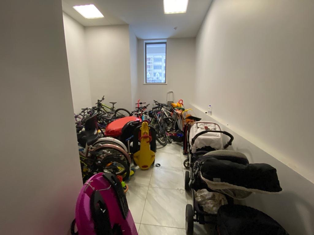 Свободного места практически нет