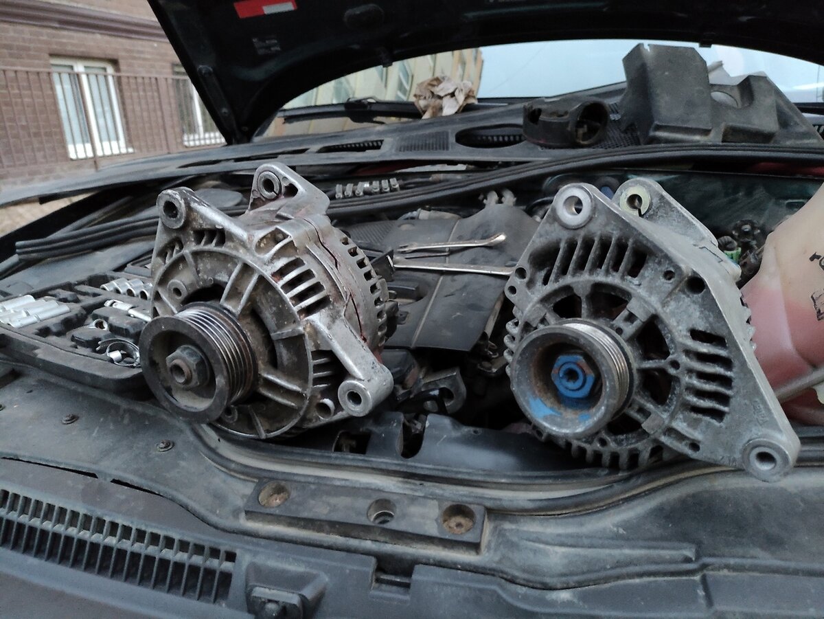 Старый и "новый" генераторы