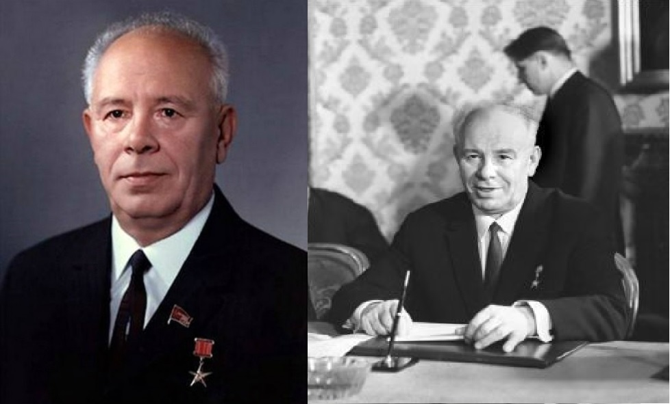 Подгорный. Брежнев Косыгин Подгорный