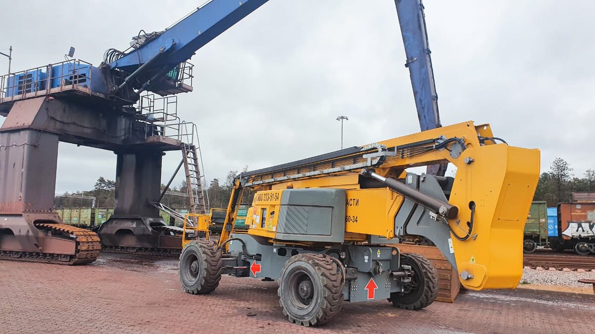 Самоходный коленчатый подъемник Haulotte HA 41 RTJ PRO от VERTEX