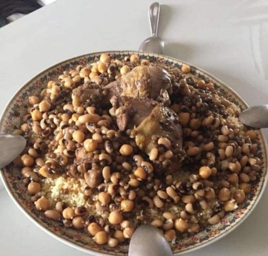 Кускус с бобовыми