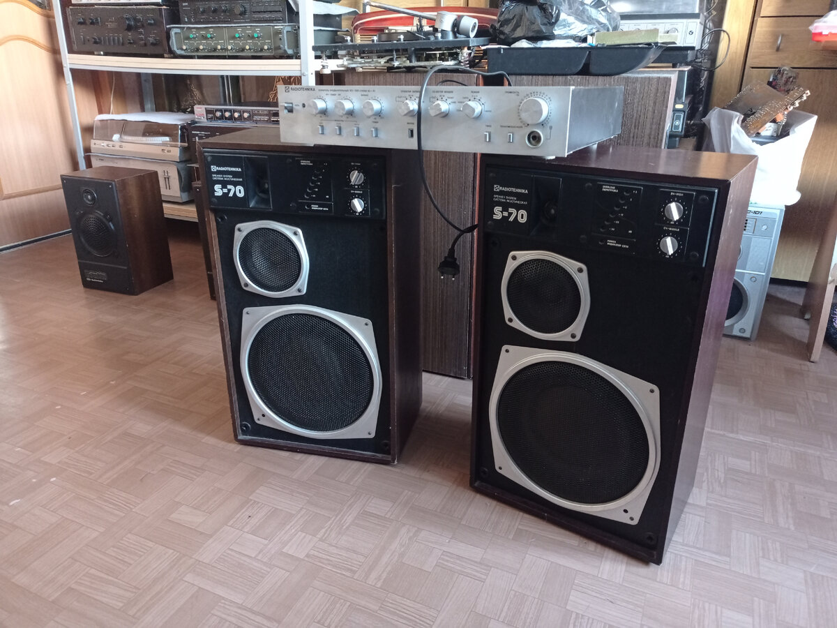 активные АС Радиотехника S-70