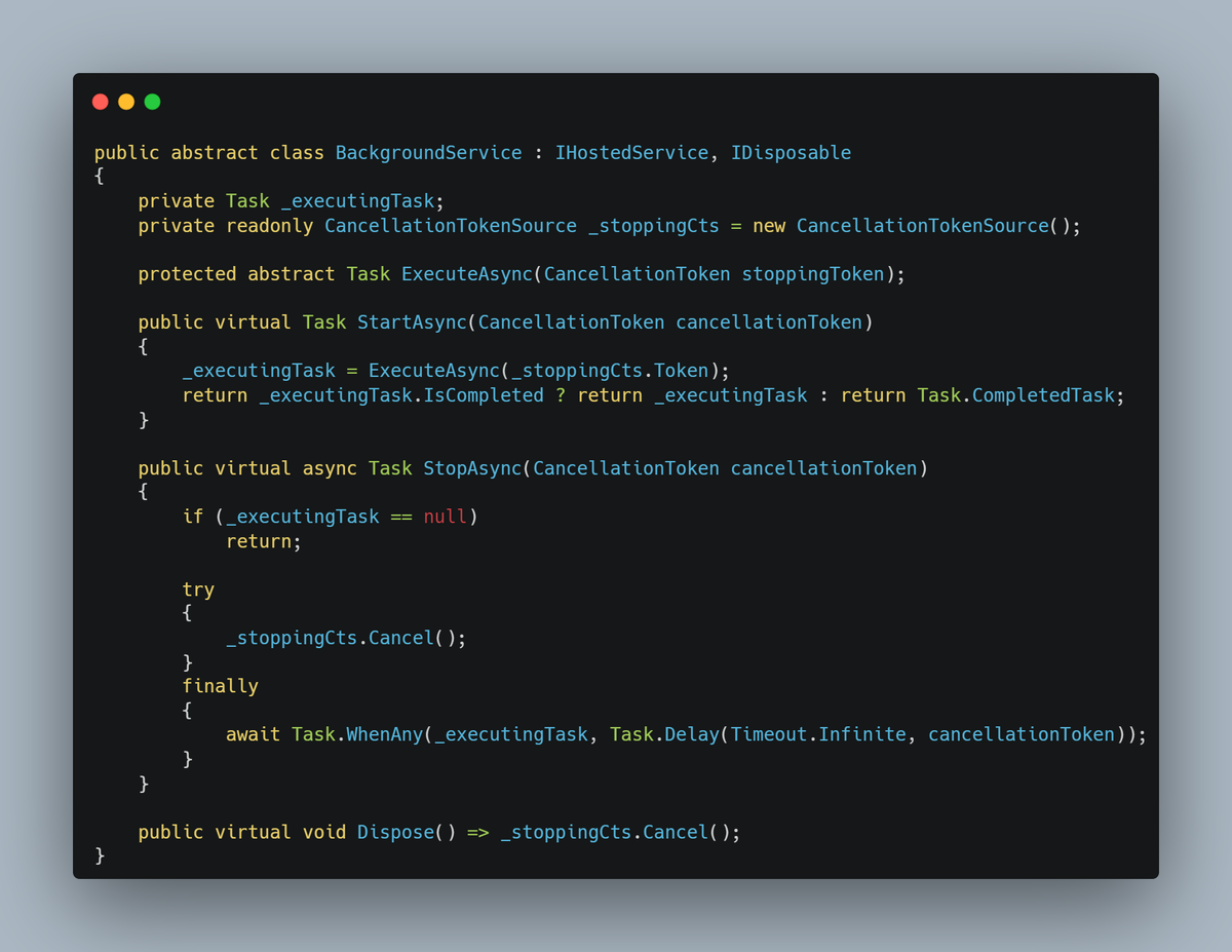 Запуск фоновых задач в asp.net core | Ростовское ИТ-сообщество RndTech |  Дзен