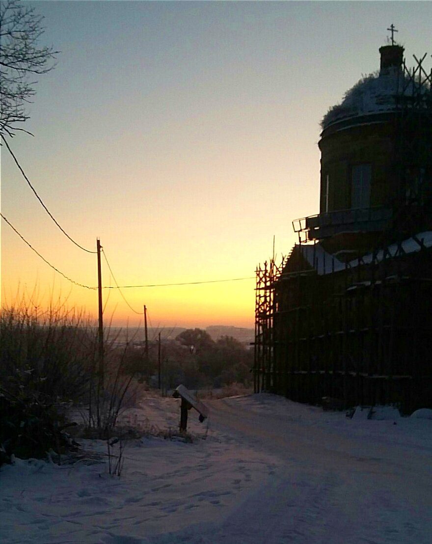 Вид от храма Благовещения Пресвятой Богородицы. Фото - Лидия Тучкова