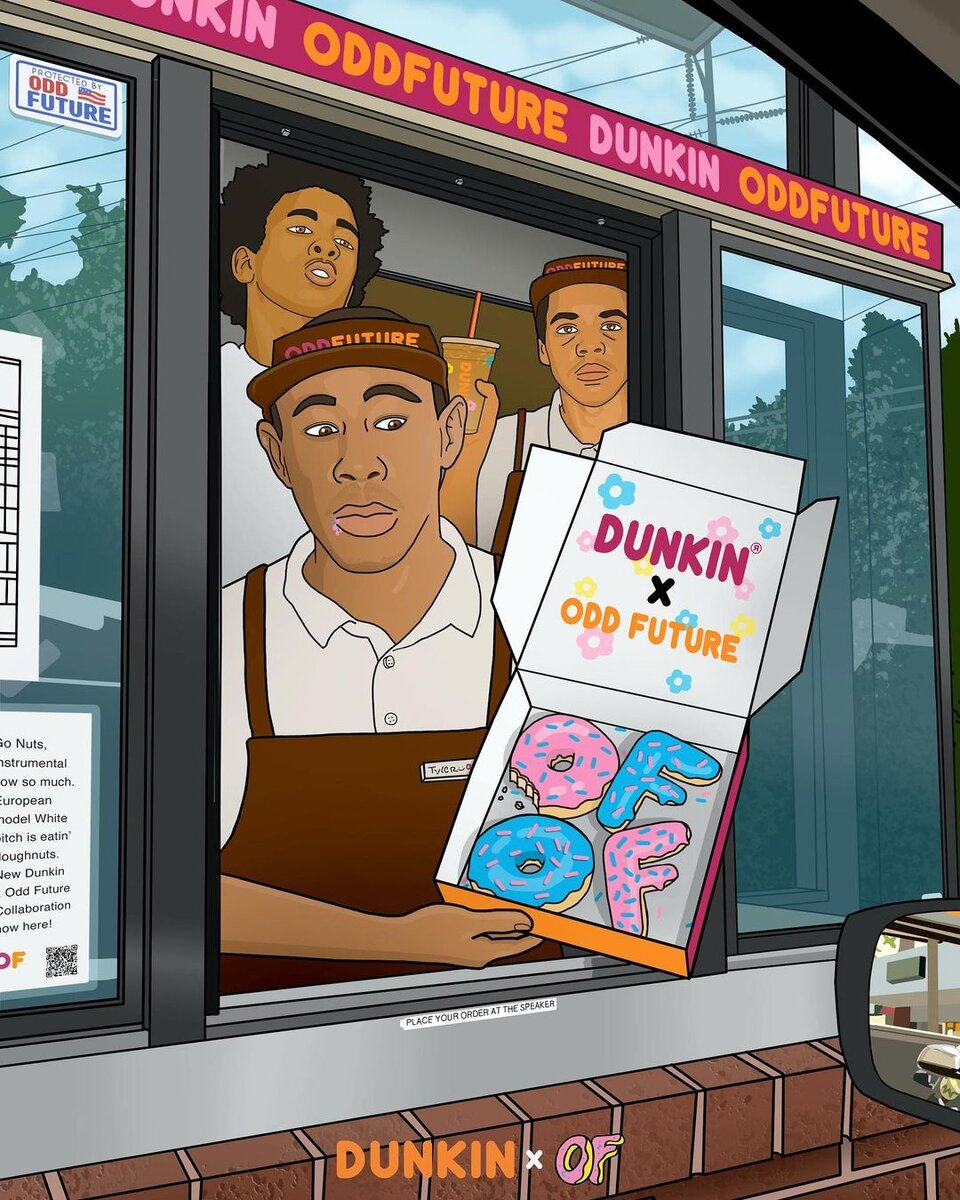 Tyler, The Creator&Dunkin Donuts