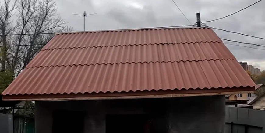 Перекрыть крышу шифером в Минске