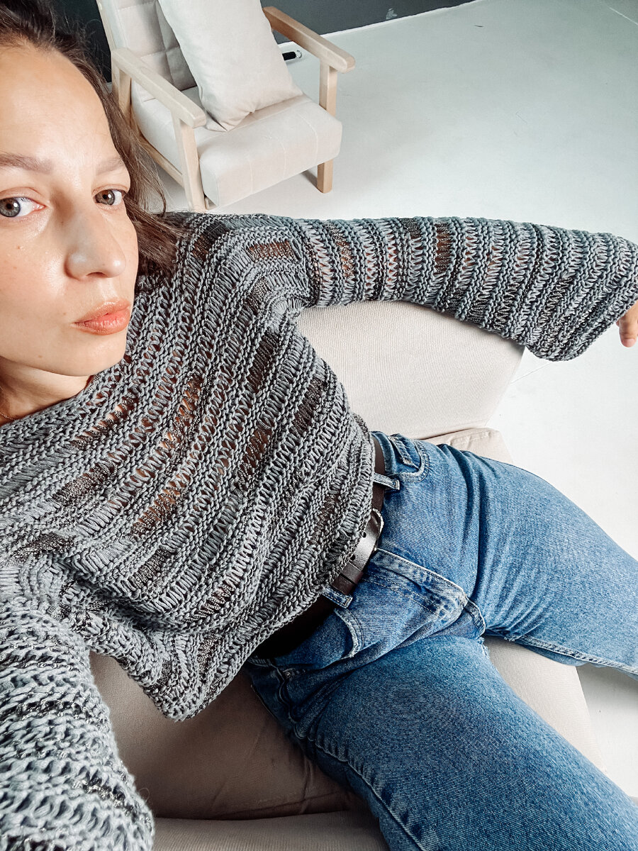 Топ из этой пряжи 