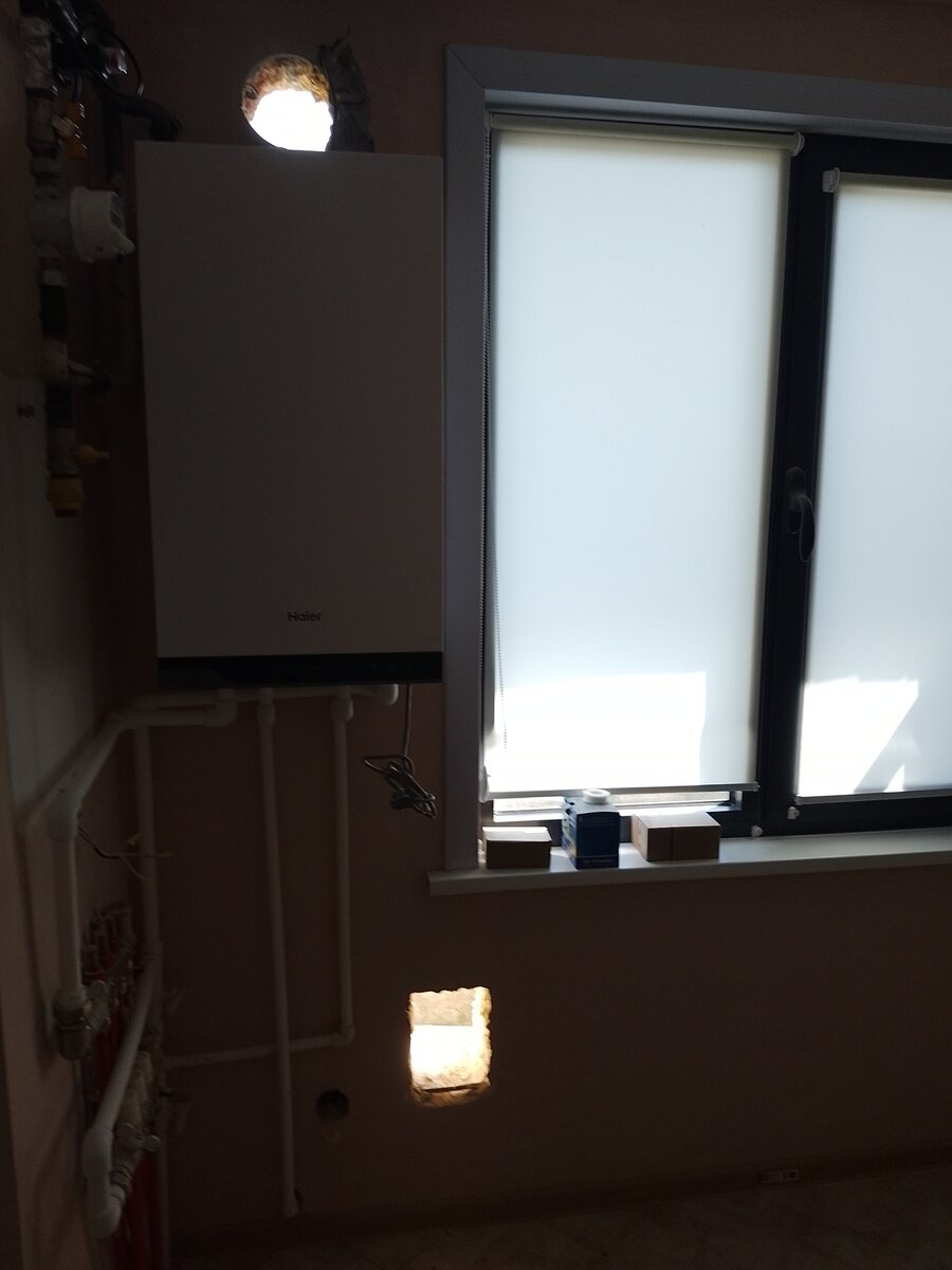 Отверстия под дымоходы, вентиляцию, что бы был газ. | кузбасский ...