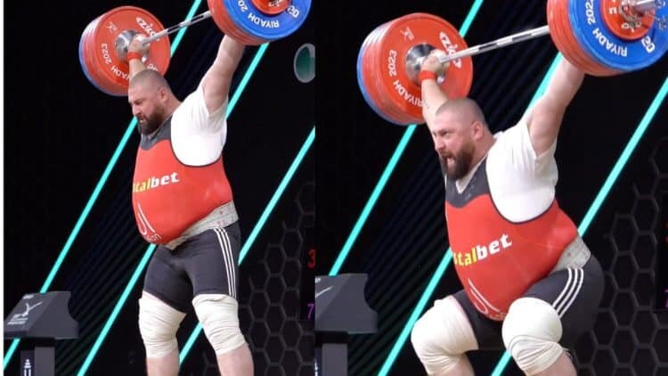 Лаша Талахадзе – Изображение: @iwfnet Instagram