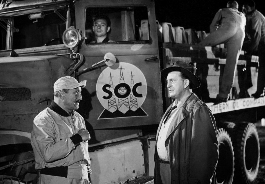 Кадр из фильма "Плата за страх" (1952)