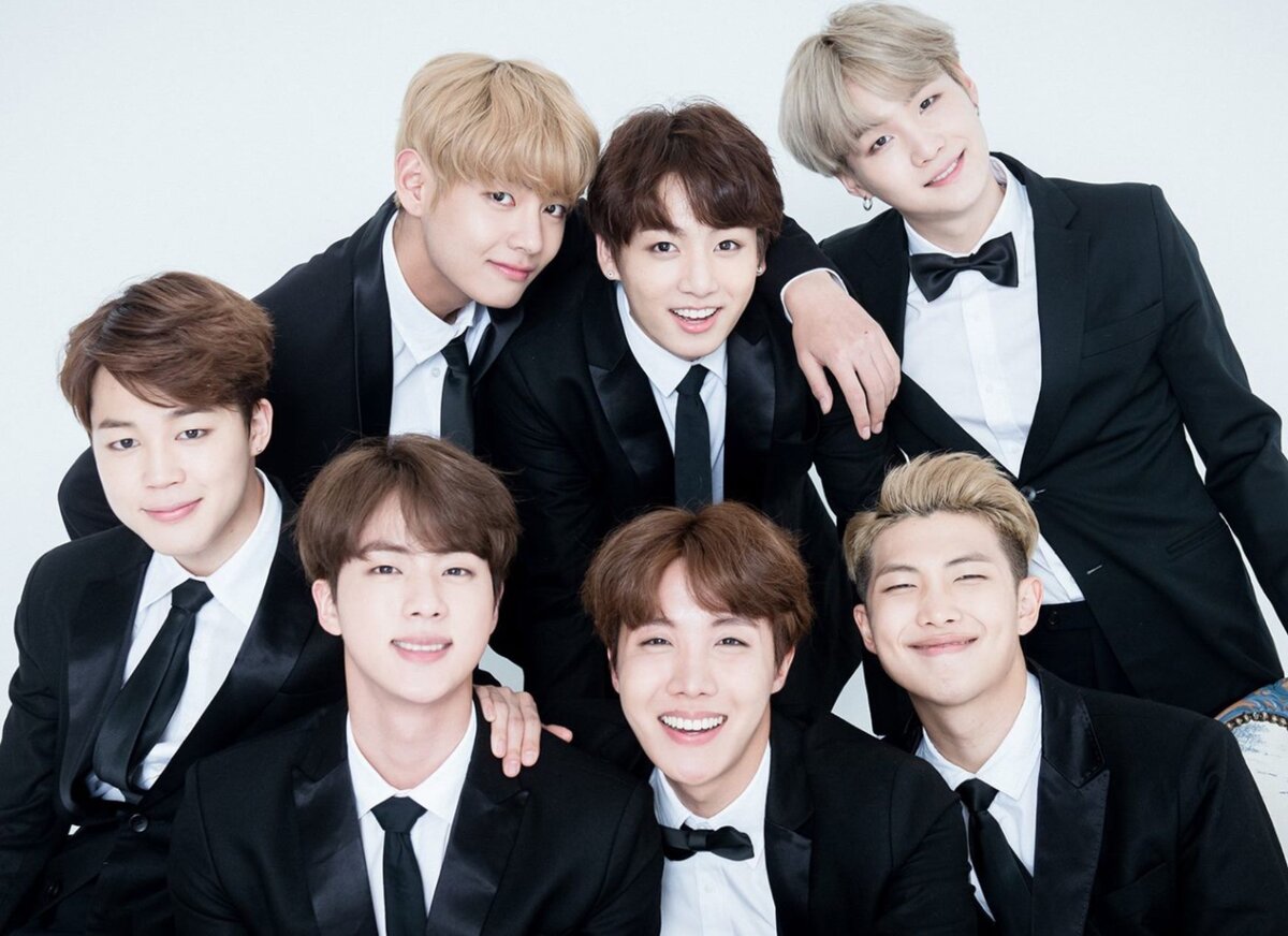 K pop группа bts