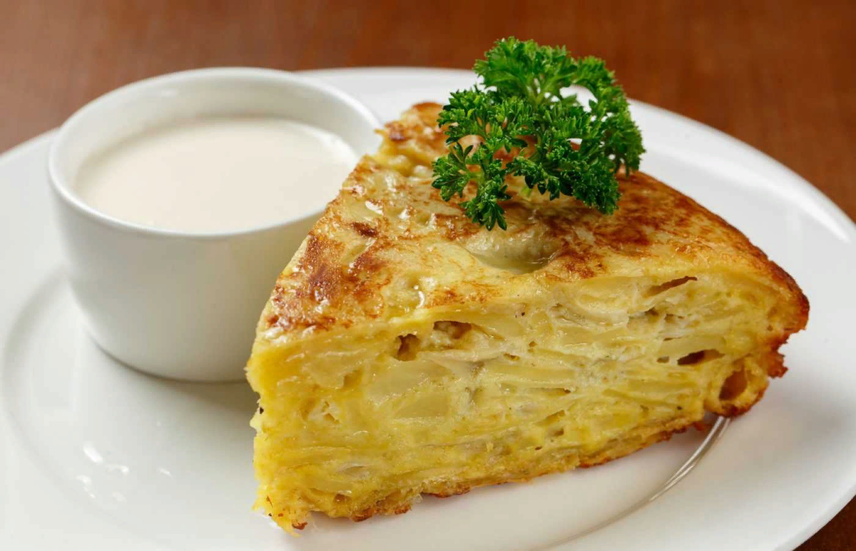 Испанский омлет с картошкой