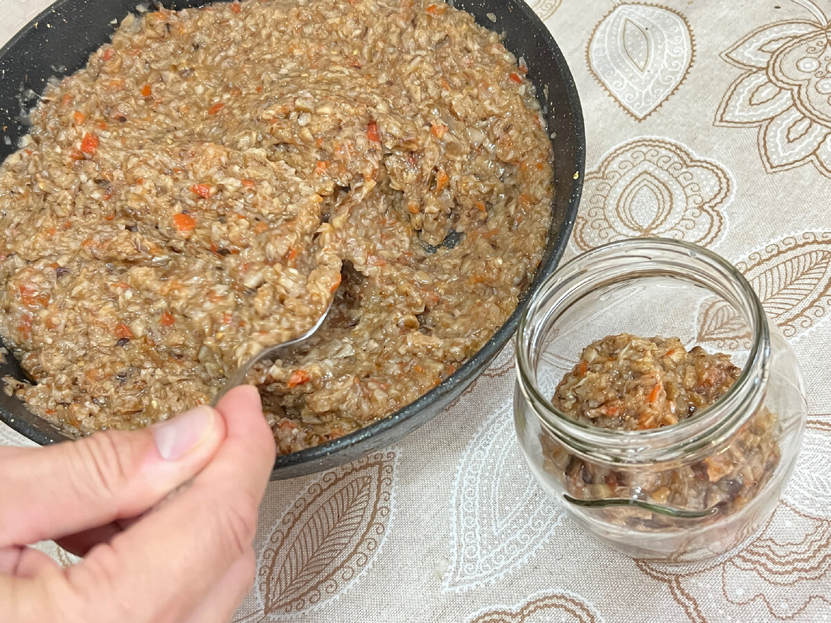 Икра из грибов фото