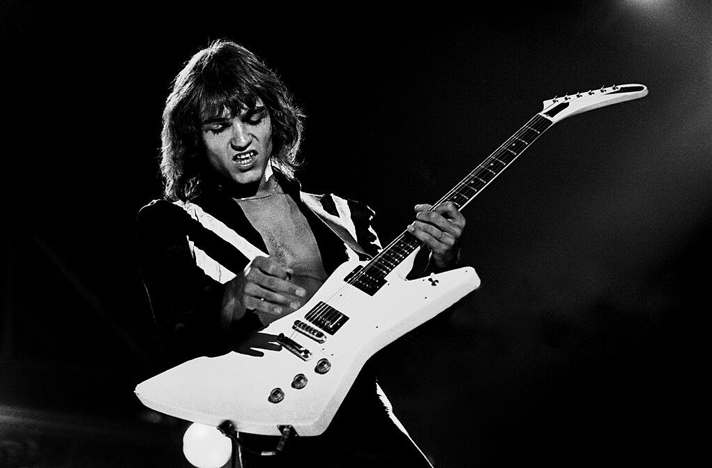 Маттиас Ябс со Scorpions (август 1979 года) 