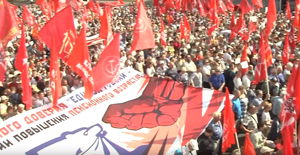 В Москве, на акции протеста, присутствовали всего 6 000 человек!