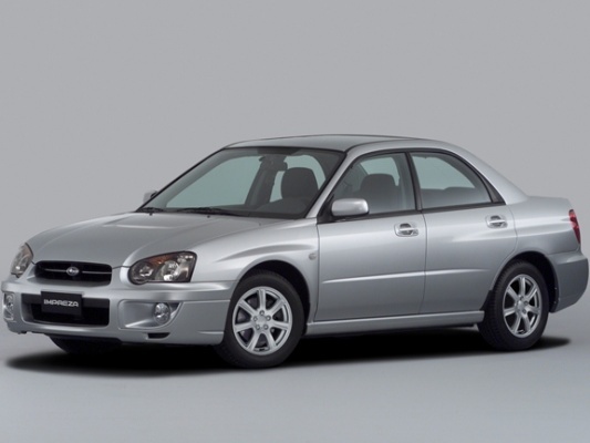 Subaru Impreza II поколения в кузове седан