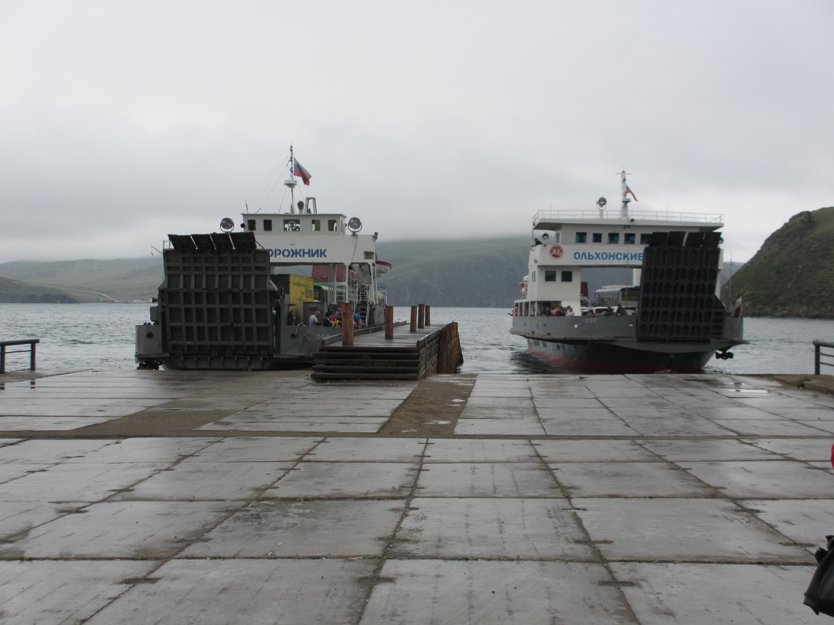Переправа на остров Ольхон