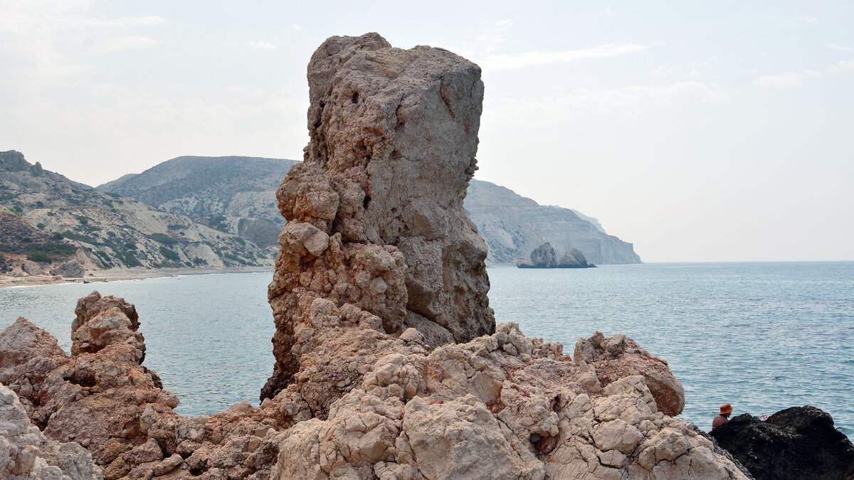 В бухте Афродиты. Окрестности города Пафос. 2015 год. Фото автора.