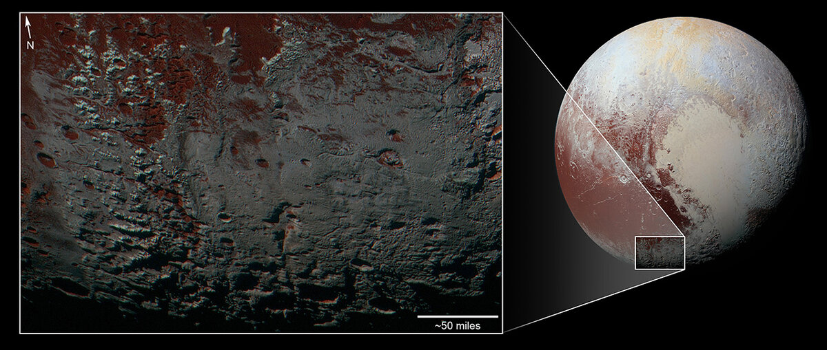 Фотографии плутона new horizons