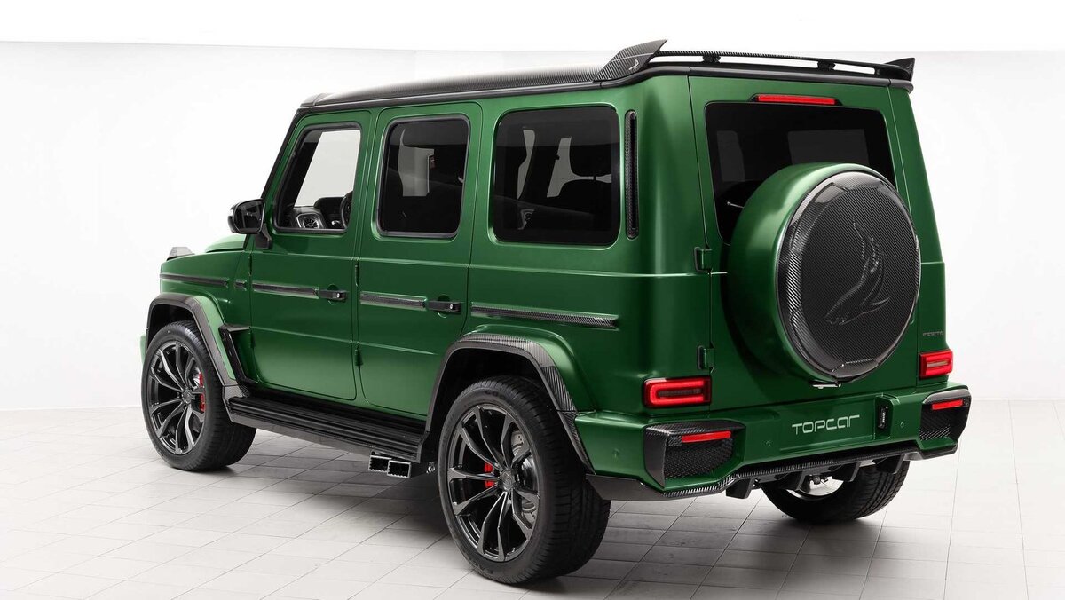 Новый Mercedes G, модифицированный TopCar. Он будет выделяться из толпы |  Все об Авто | Дзен