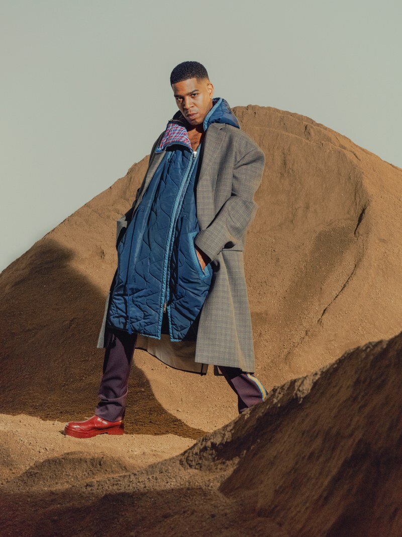 Kid Cudi в ноябрьском номере GQ USA 2018           Фотограф: Julian Berman