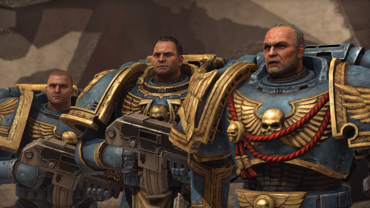 Слева направо - брат Леандр, капитан Тит, сержант Сидоний. Скрин из открытого доступа.