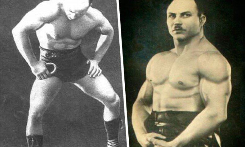 Александр Засс. Он никогда не занимался для того что бы иметь большие мышцы. Он занимался всегда исключительно ради силы.