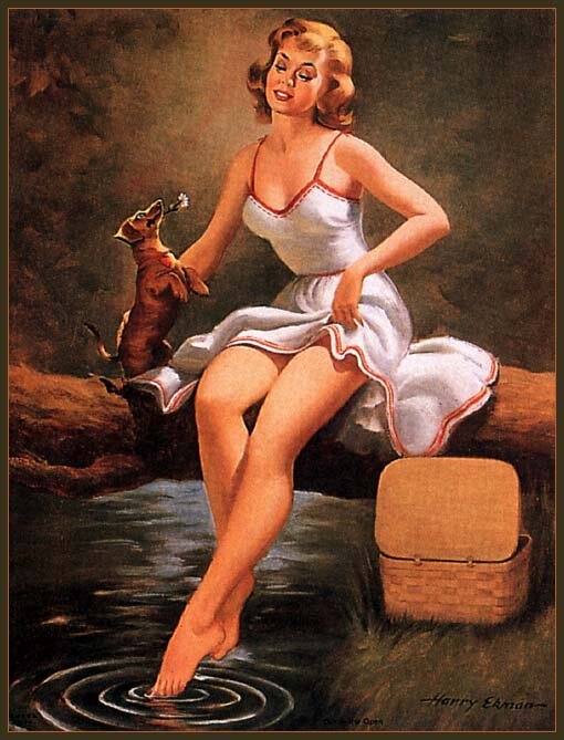 Иллюстрация Гарри Экман. Взято из Интернет