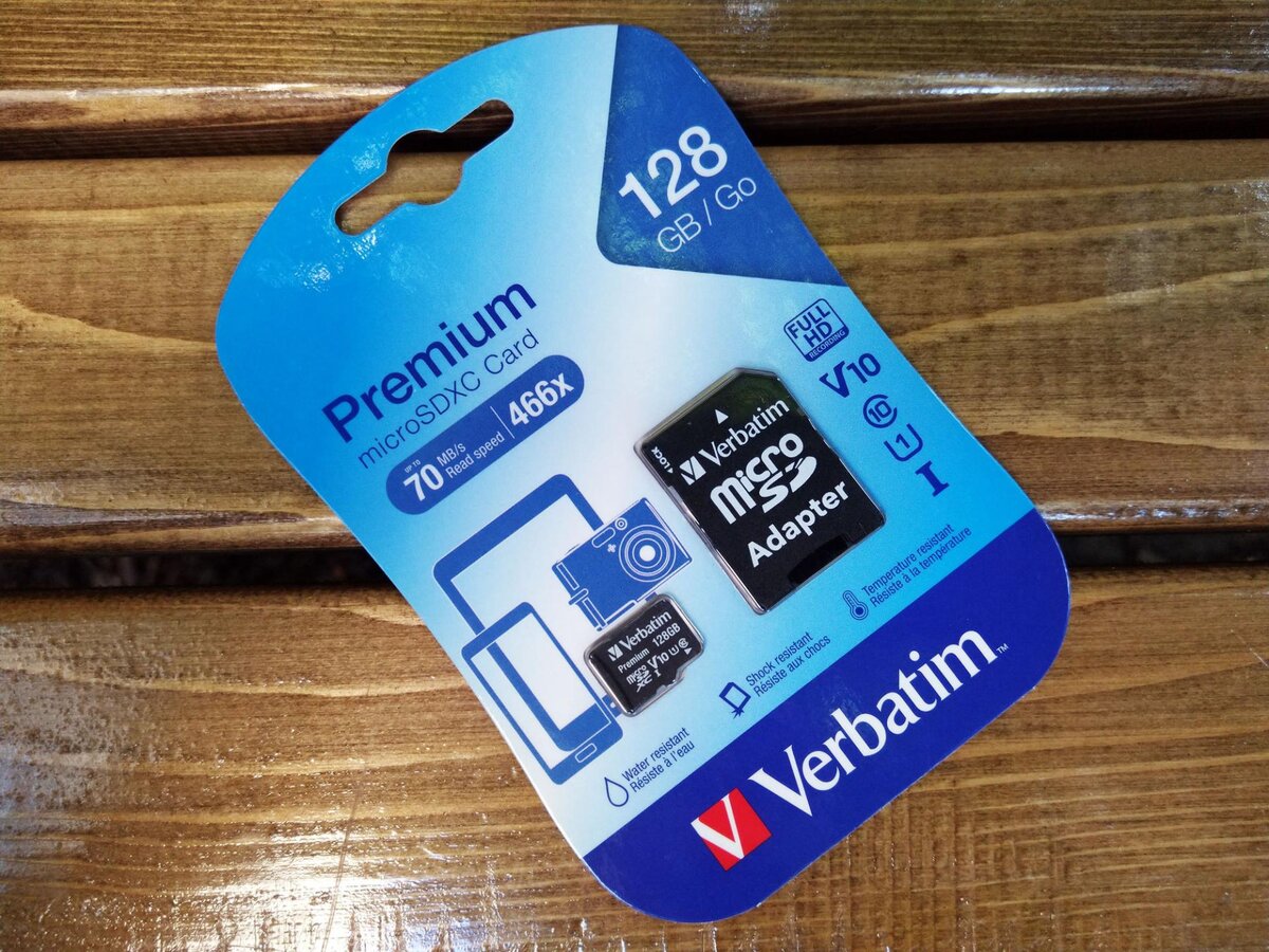 Обзор карты памяти MicroSDHC/SDXC Verbatim Premium 128 GB | Droidnews.ru |  Дзен