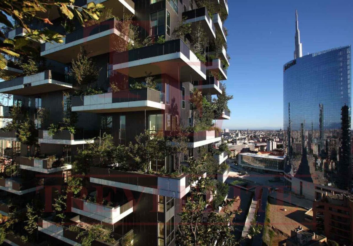 Жилой комплекс «вертикальный лес» (Bosco verticale), г. Милан