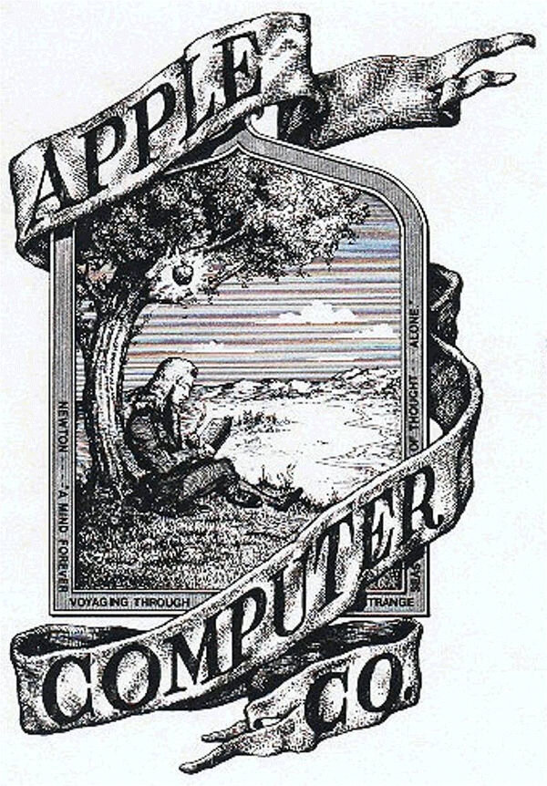 Первый логотип компании Apple