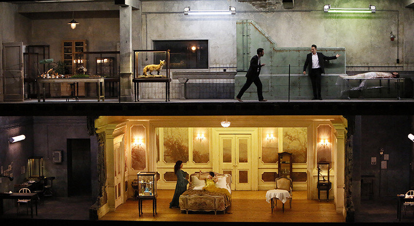 Сцена из спектакля «Альцина», Большой театр