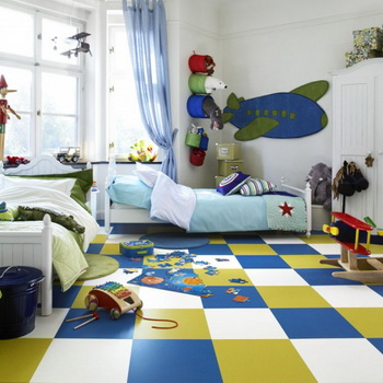 Выбираем напольное покрытие в детскую комнату