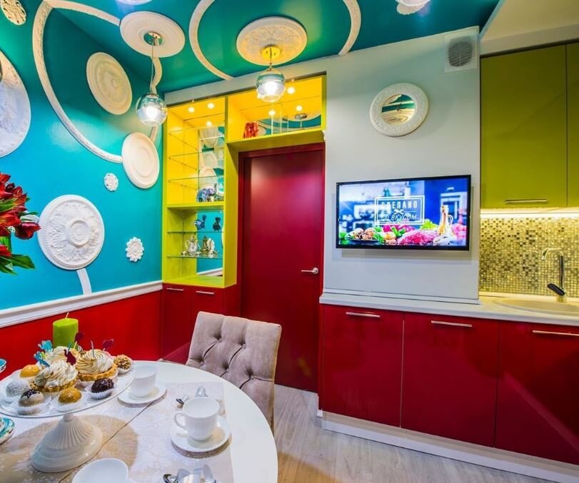 Цветовое решение нашей скандинавской кухни: простота и лаконичность