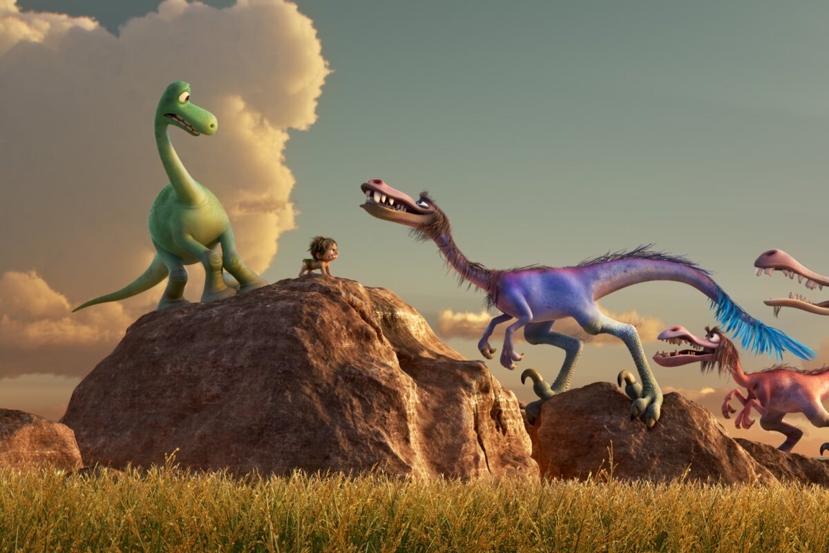 Кадр из мультфильма "Хороший динозавр"