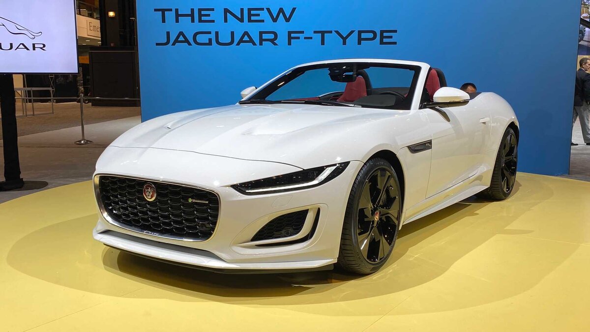 Новый Ягуар f Type 2020