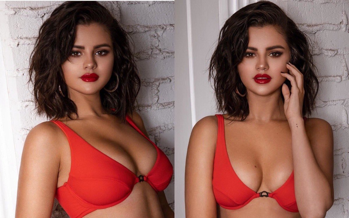 Selena gomez breast growth