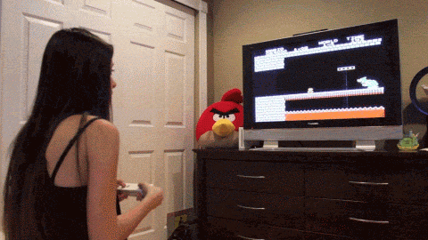 Этот момент негодования :)