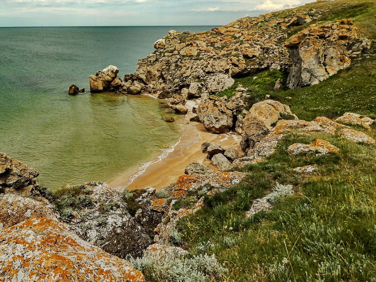 Генеральская бухта Азовское море