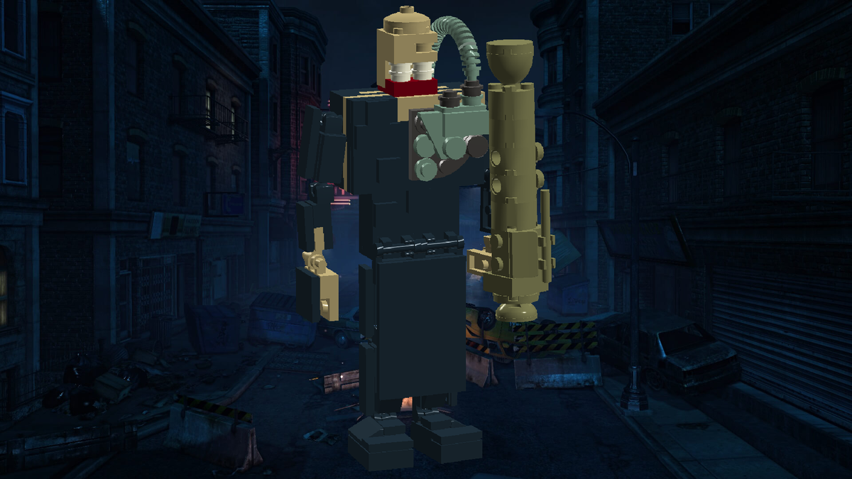 фигурка, сделанная в LEGO Digital Designer