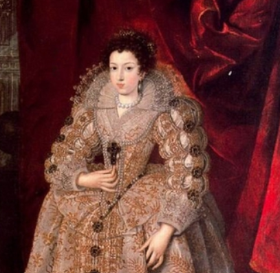 Портрет Анны Австрийской в 14 лет кисти Франца Поурбуса. 