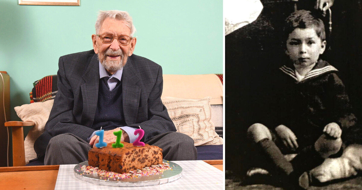 Роберт Уэйтон в возрасте 112 лет был признан рекордсменом среди долгожителей (Image: itv.com via wikimedia CC BY-SA 4.0)