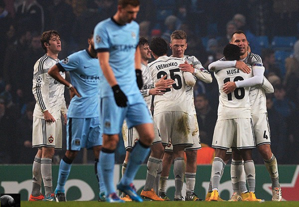 Манчестер Сити - ЦСКА, 1:2, 05.11.2014