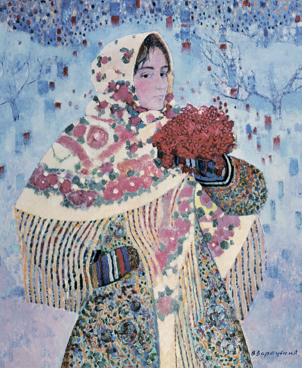 Виктор Зарецкий. Калиновый снег. 1987