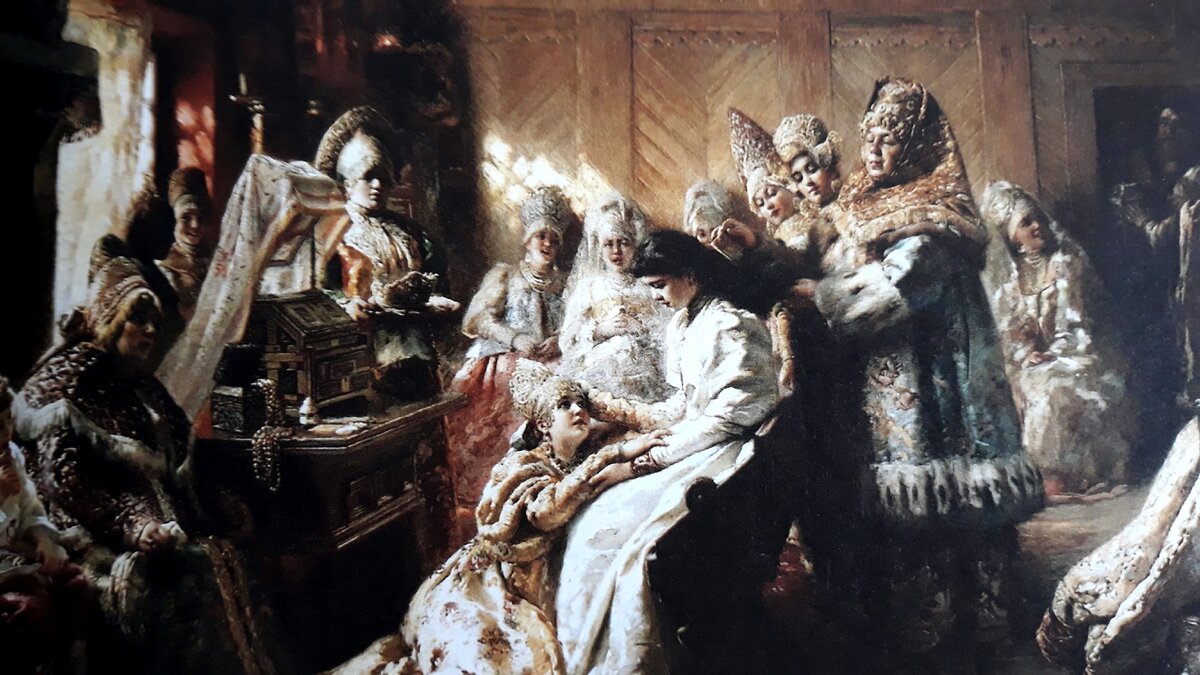 " Под венец" 1884 г. Фото автора