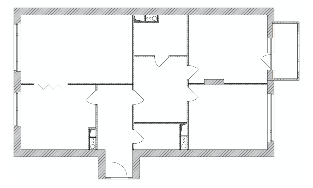 До перепланировки