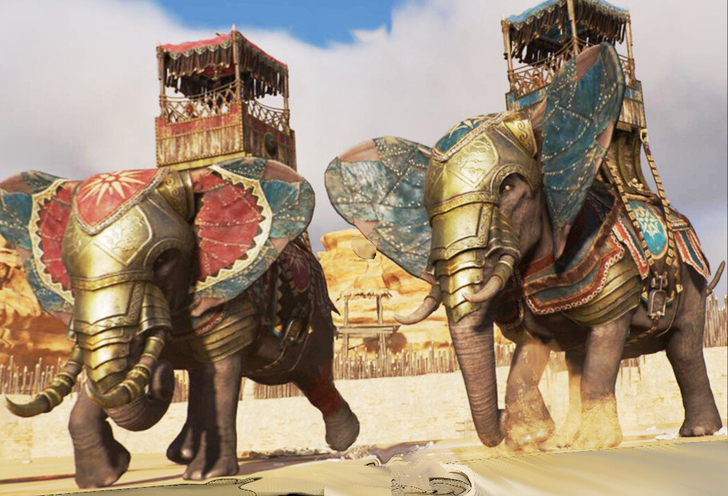Боевые слоны в Античности